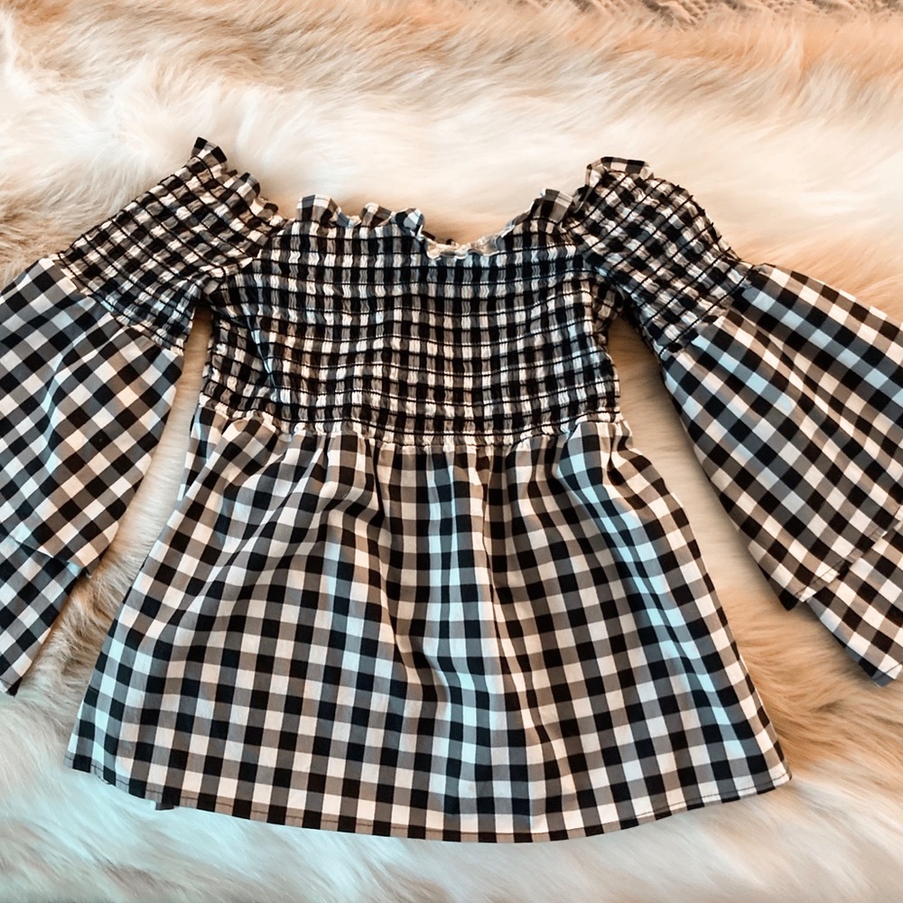 Never worn; from Macy’s.